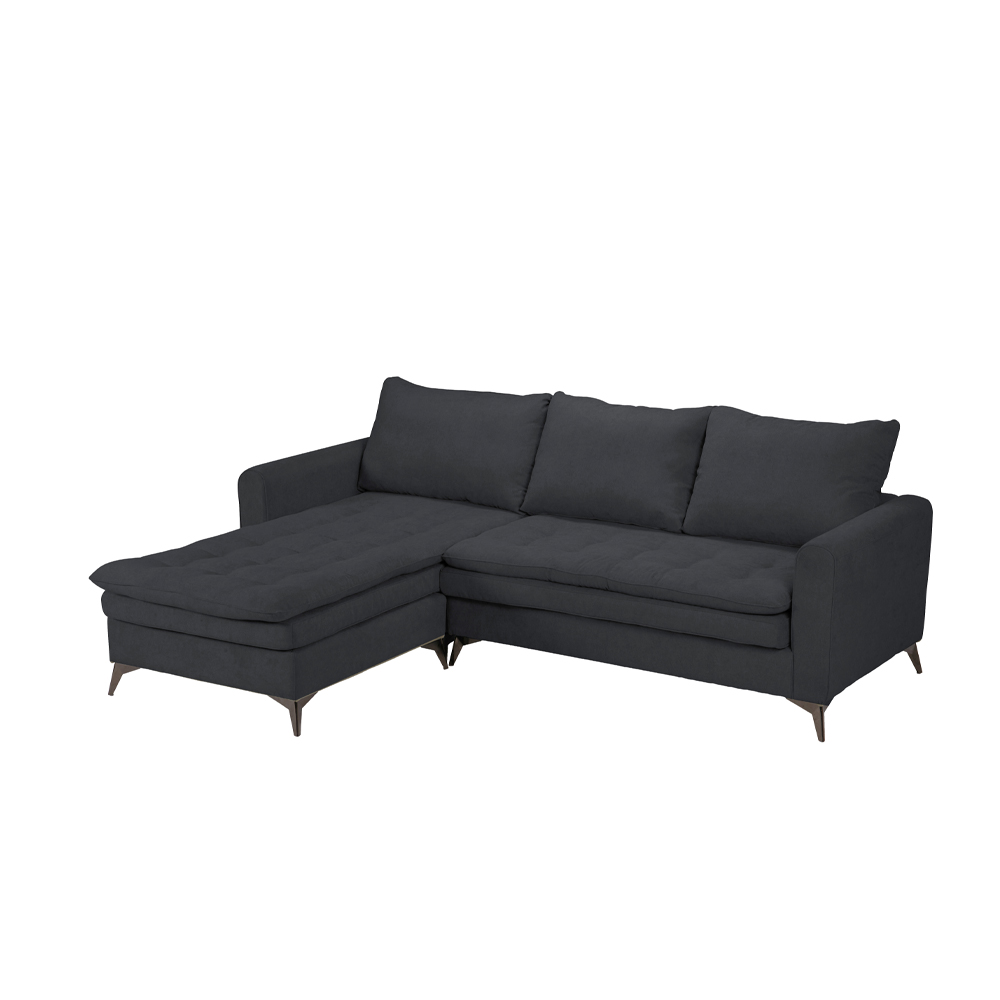 SCANDALO ΚΑΝΑΠΕΣ ΓΩΝΙΑ ΑΝΑΣΤΡΕΨΙΜΗ ΑΝΘΡΑΚΙ ASTI 15 265x188x99cm - Image 4