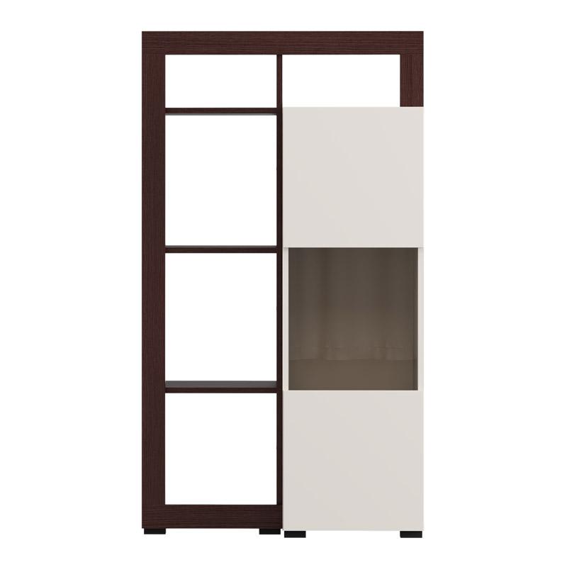 ΒΙΤΡΙΝΑ ARGYLL 1K 1VS OP 138 CASHMERE ΜΕ DARK TAILOR OAK ΧΡΩΜΑ 77x35x138εκ - Image 3