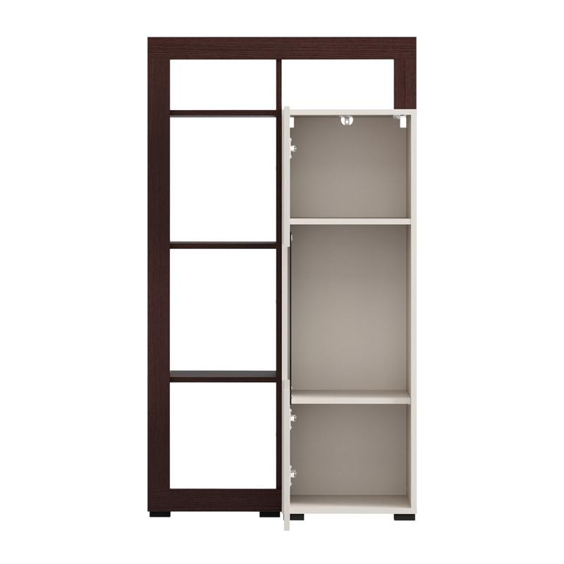 ΒΙΤΡΙΝΑ ARGYLL 1K 1VS OP 138 CASHMERE ΜΕ DARK TAILOR OAK ΧΡΩΜΑ 77x35x138εκ - Image 4