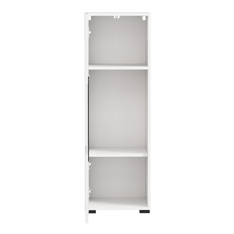 ΒΙΤΡΙΝΑ ARGYLL 1K VS1 117 ΛΕΥΚΟ ΧΡΩΜΑ 39x35x117εκ - Image 4