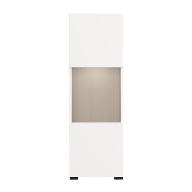 ΒΙΤΡΙΝΑ ARGYLL 1K VS1 117 ΛΕΥΚΟ ΧΡΩΜΑ 39x35x117εκ - Image 5