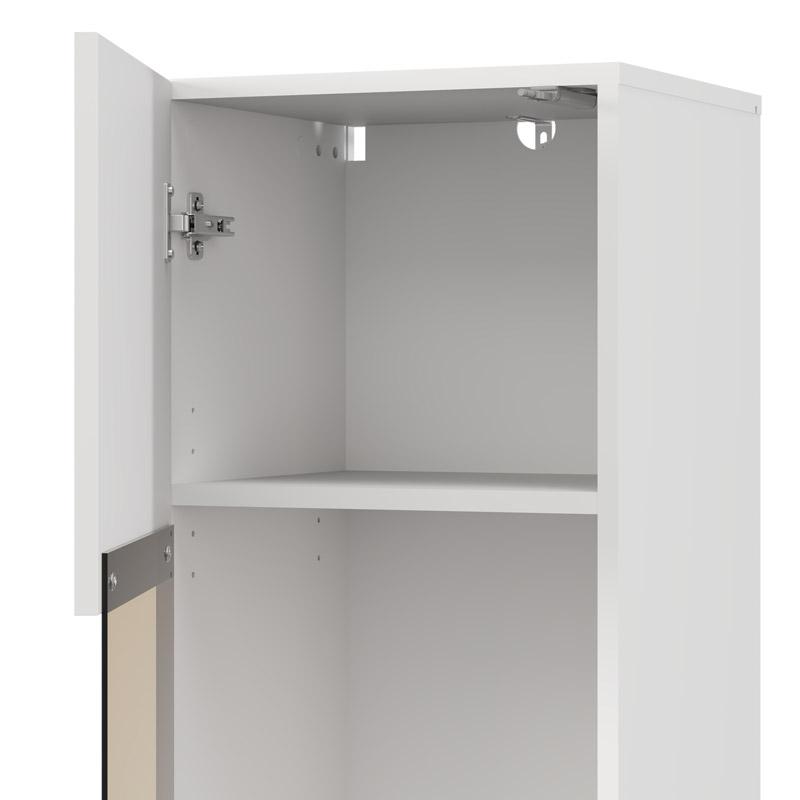 ΒΙΤΡΙΝΑ ARGYLL 1K VS1 117 ΛΕΥΚΟ ΧΡΩΜΑ 39x35x117εκ - Image 6