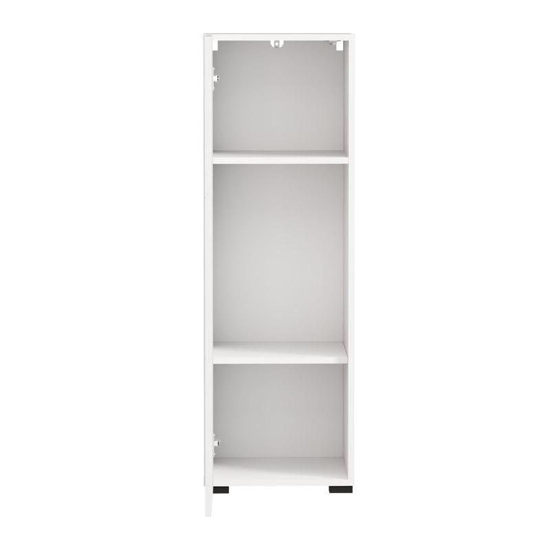 ΒΙΤΡΙΝΑ ARGYLL 1K1V 117 ΛΕΥΚΟ ΧΡΩΜΑ 39x35x117εκ - Image 4