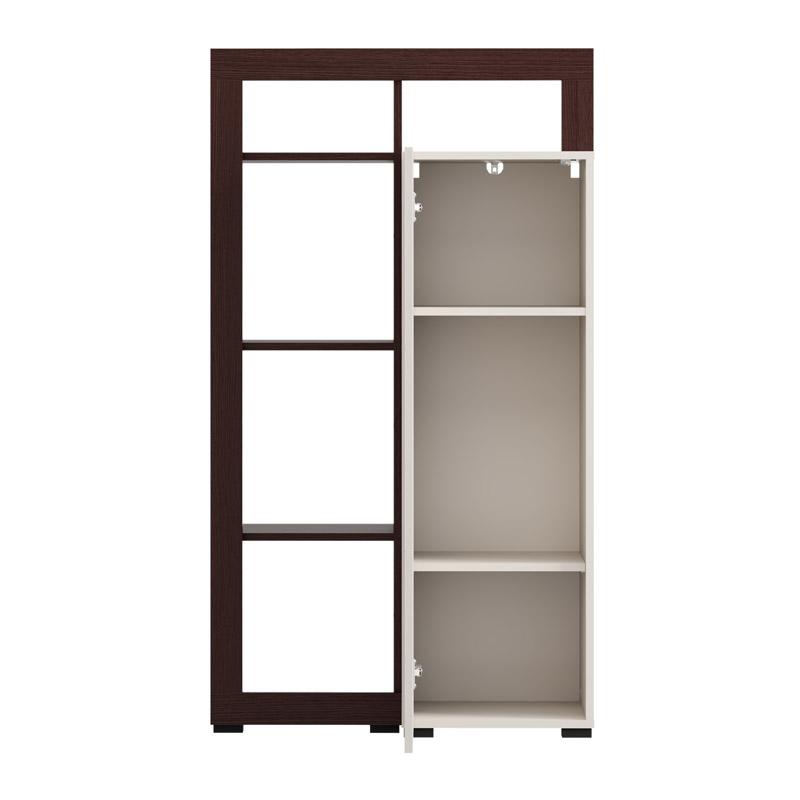 ΒΙΤΡΙΝΑ ARGYLL 1K1V OP 138 CASHMERE ΜΕ DARK TAILOR OAK ΧΡΩΜΑ 77x35x138εκ - Image 5