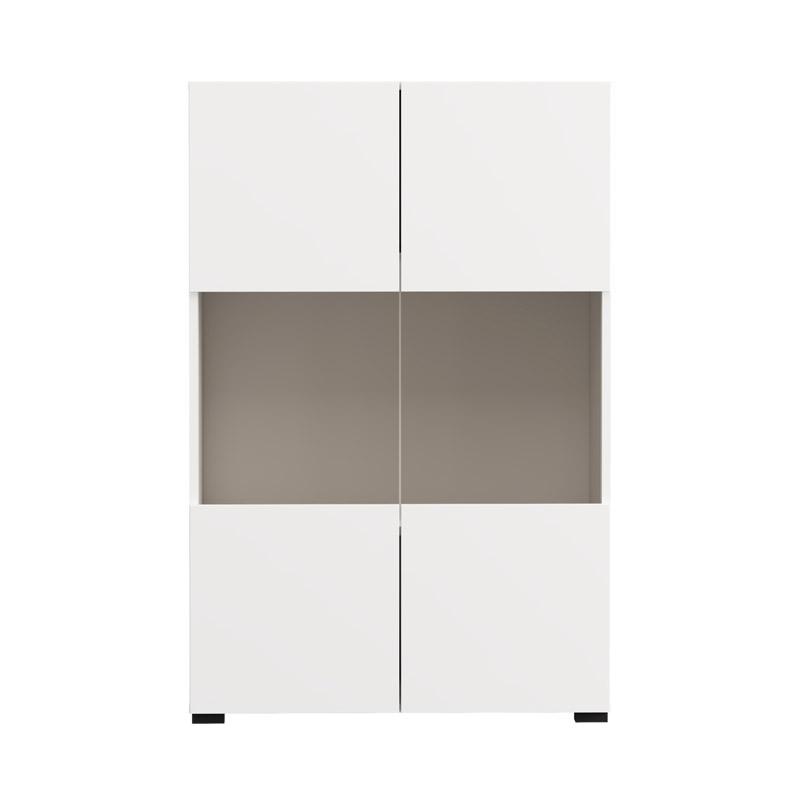 ΒΙΤΡΙΝΑ ARGYLL 2K VS2 117 ΛΕΥΚΟ ΧΡΩΜΑ 77x35x117εκ - Image 3