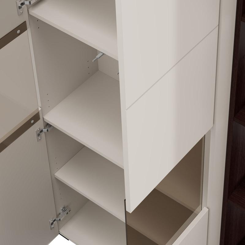 ΒΙΤΡΙΝΑ ARGYLL 2K VS2 OP 215 CASHMERE ΜΕ DARK TAILOR OAK ΧΡΩΜΑ 116x35x215εκ - Image 7