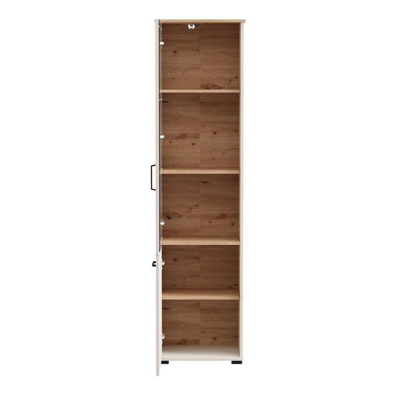 ΒΙΤΡΙΝΑ LAMBETH 1K VS1 191 CASHMERE-ARTISAN OAK 50x36x191εκ - Image 3