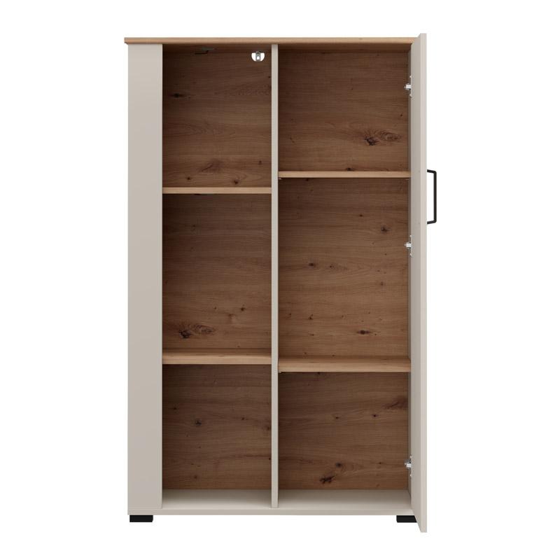 ΒΙΤΡΙΝΑ LAMBETH 2K1V 127 CASHMERE-ARTISAN OAK 80x36x127εκ - Image 4