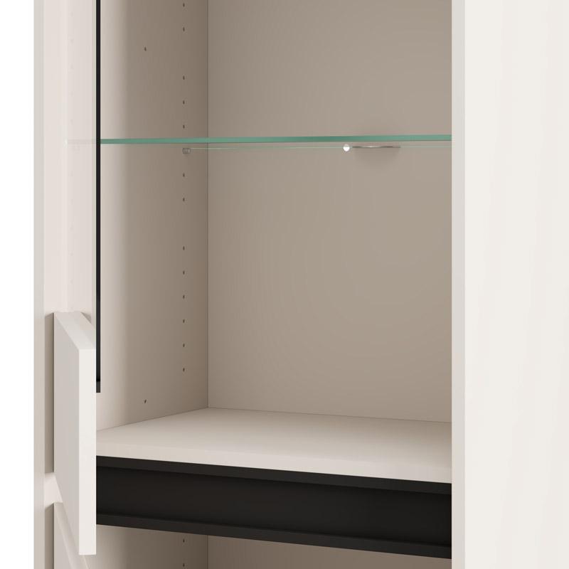 ΒΙΤΡΙΝΑ MARRON 1K VS1 193 CASHMERE-ΜΑΥΡΟ ΜΑΤ 55x40x193εκ - Image 6