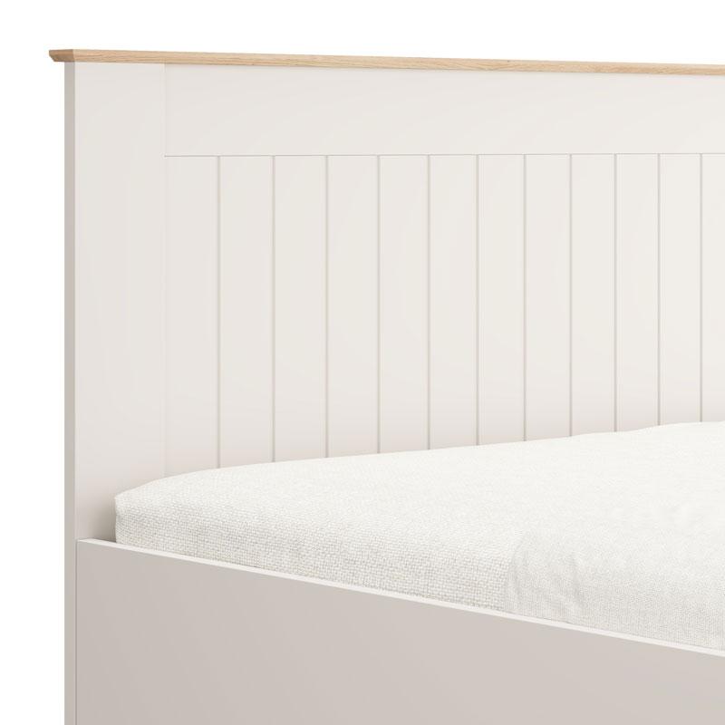 ΔΙΠΛΟ ΚΡΕΒΑΤΙ LAMBETH 160 CASHMERE-ARTISAN OAK ΧΡΩΜΑ 172x213x115εκ - Image 4