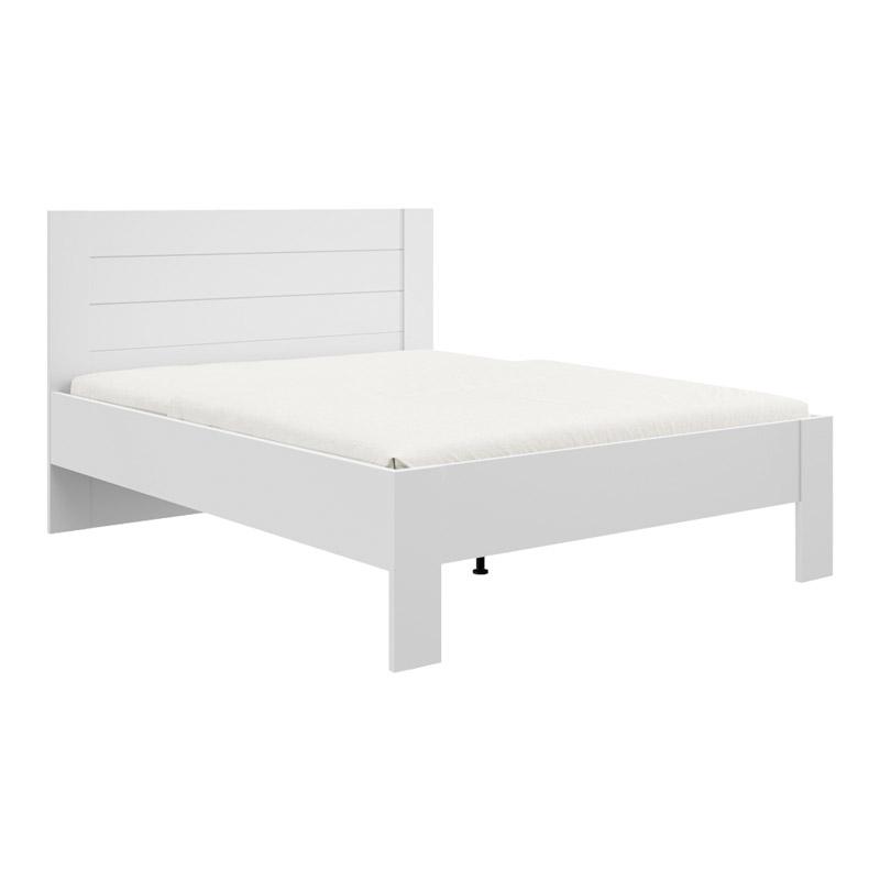 ΔΙΠΛΟ ΚΡΕΒΑΤΙ SALAMIS 160 ΛΕΥΚΟ ΧΡΩΜΑ 167x207x113εκ