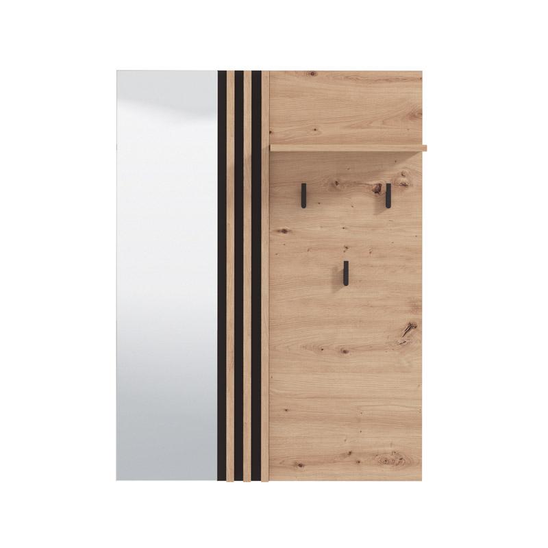 ΕΠΙΠΛΟ ΕΙΣΟΔΟΥ-ΧΩΛ ΕΠΙΤΟΙΧΙΟ LAVAL OG CIV ARTISAN OAK-ΜΑΥΡΟ ΧΡΩΜΑ 76x21x102εκ - Image 3