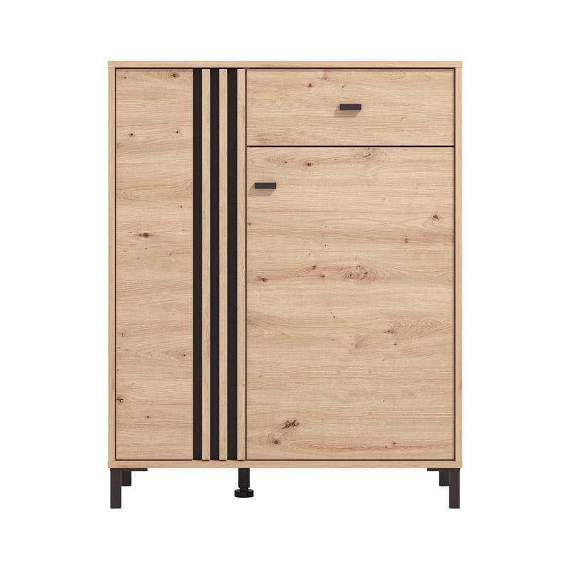 ΕΠΙΠΛΟ ΕΙΣΟΔΟΥ-ΧΩΛ LAVAL 2K1F2V ARTISAN OAK-ΜΑΥΡΟ ΧΡΩΜΑ 87x40x110εκ - Image 3