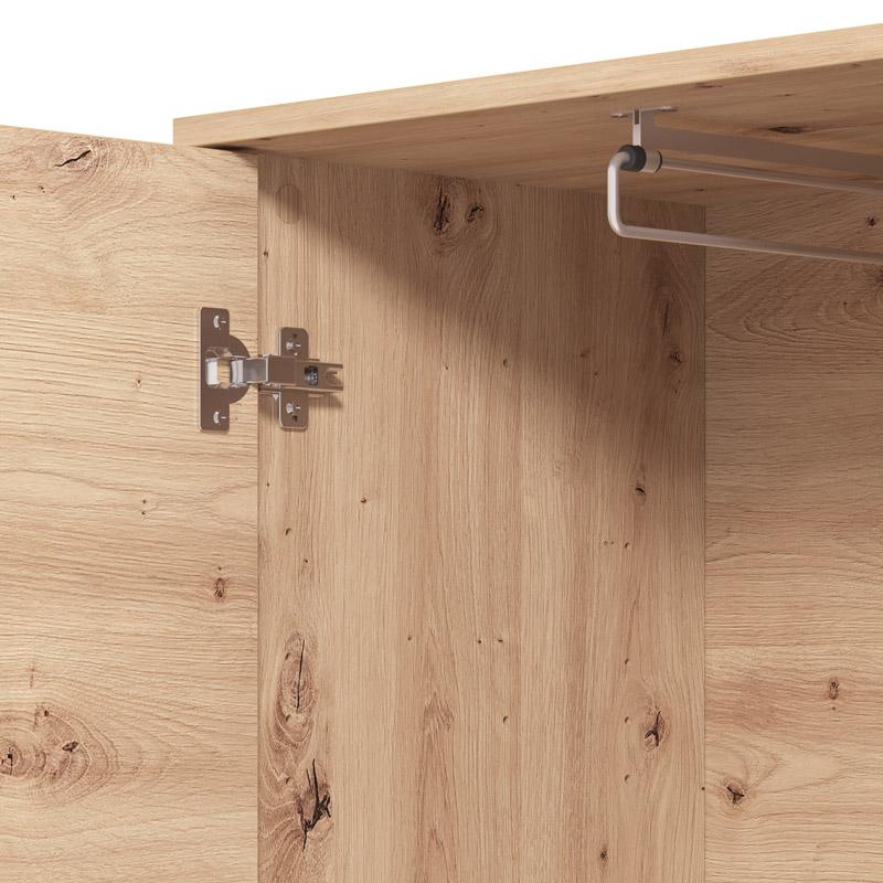 ΕΠΙΠΛΟ ΕΙΣΟΔΟΥ-ΧΩΛ LAVAL P1 OG ARTISAN OAK-ΜΑΥΡΟ ΧΡΩΜΑ 55x40x193εκ - Image 5