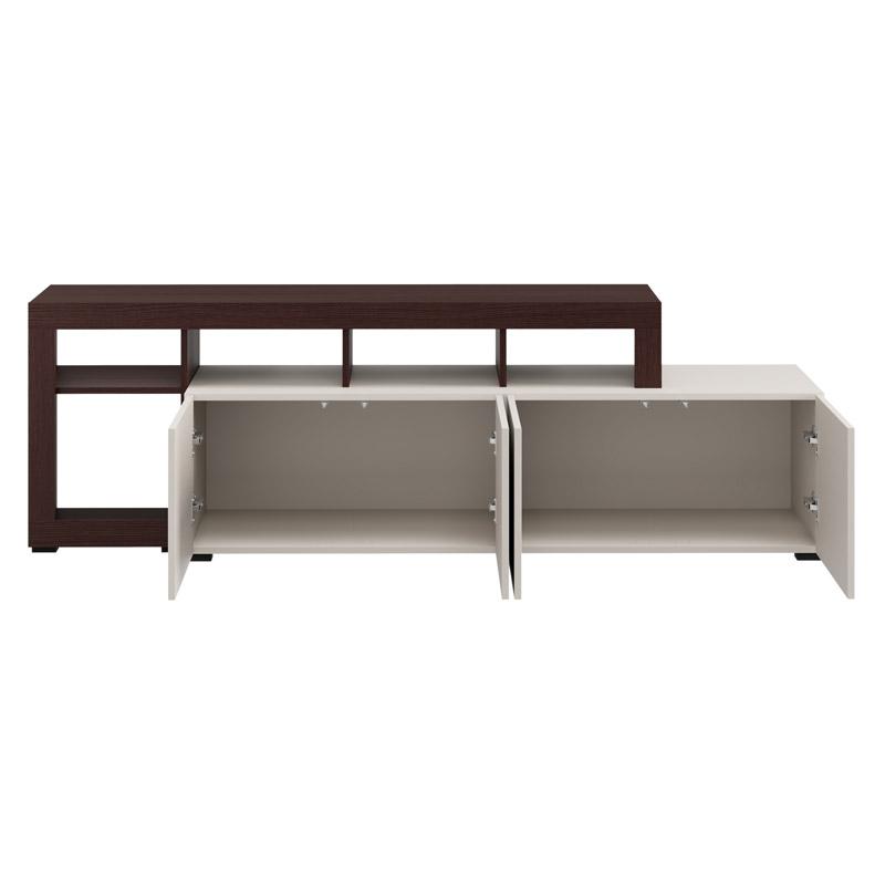 ΕΠΙΠΛΟ ΤΗΛΕΟΡΑΣΗΣ ARGYLL TV 192 4K4V OP CASHMERE ΜΕ DARK TAILOR OAK ΧΡΩΜΑ 192x40x61εκ - Image 5