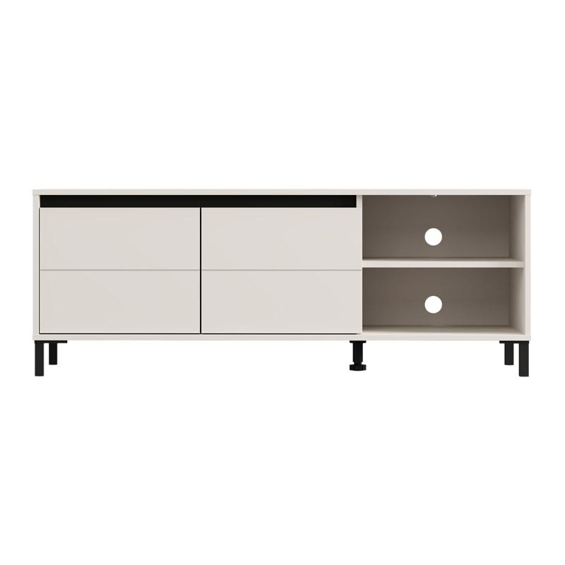 ΕΠΙΠΛΟ ΤΗΛΕΟΡΑΣΗΣ MARRON TV 138 3K2V CASHMERE-ΜΑΥΡΟ ΜΑΤ 138x40x52εκ - Image 3