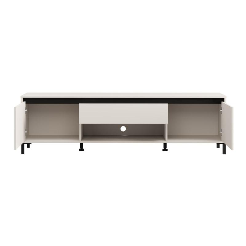 ΕΠΙΠΛΟ ΤΗΛΕΟΡΑΣΗΣ MARRON TV 183 3K1F2V CASHMERE-ΜΑΥΡΟ ΜΑΤ 183x40x52εκ - Image 4