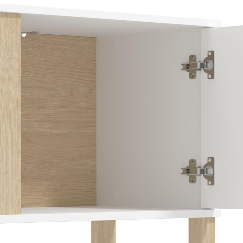 ΕΠΙΠΛΟ ΤΗΛΕΟΡΑΣΗΣ PECKHAM TV 176 ΛΕΥΚΟ-LIGHT PORT ΧΡΩΜΑ 176x40x52εκ - Image 5