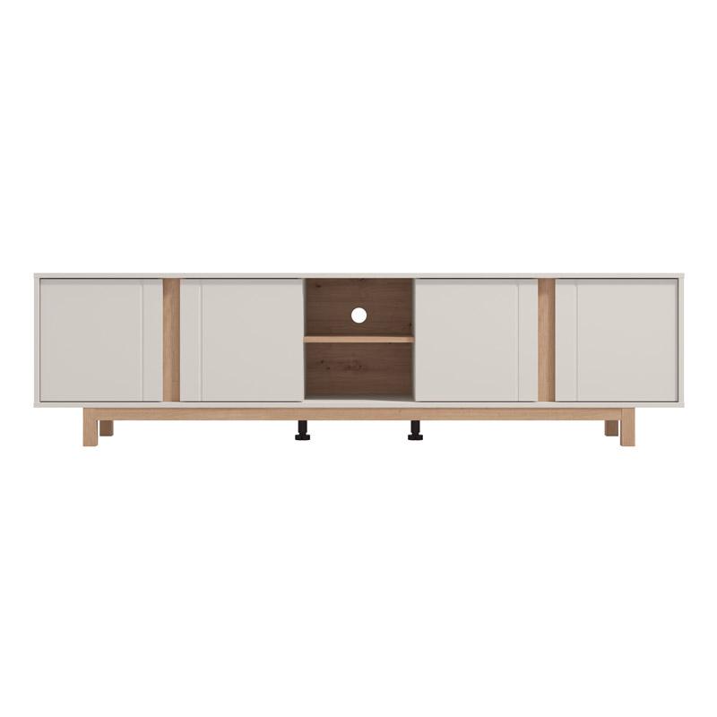 ΕΠΙΠΛΟ ΤΗΛΕΟΡΑΣΗΣ PONTEDERA TV 202 5K4V CASHMERE-ARTISAN OAK 202x40x54εκ - Image 3