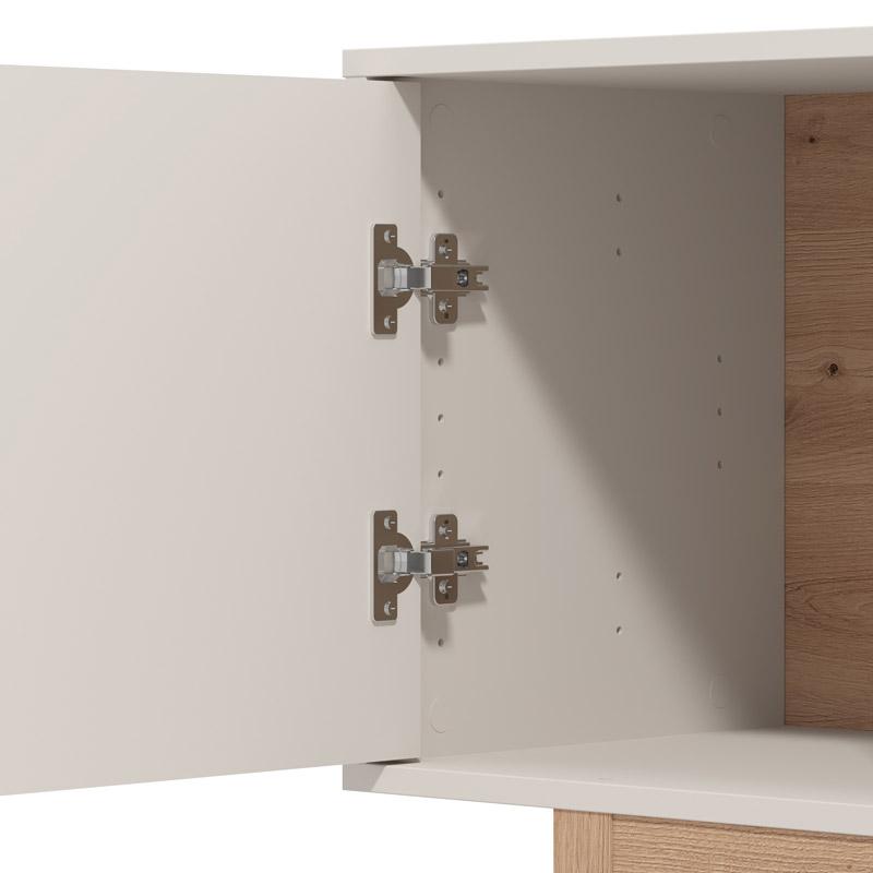 ΕΠΙΠΛΟ ΤΗΛΕΟΡΑΣΗΣ PONTEDERA TV 202 5K4V CASHMERE-ARTISAN OAK 202x40x54εκ - Image 5