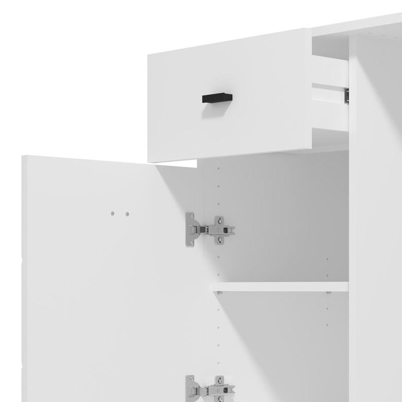 ΓΡΑΦΕΙΟ DIOFANT 1F1V ΛΕΥΚΟ ΧΡΩΜΑ 98x45x74εκ - Image 5