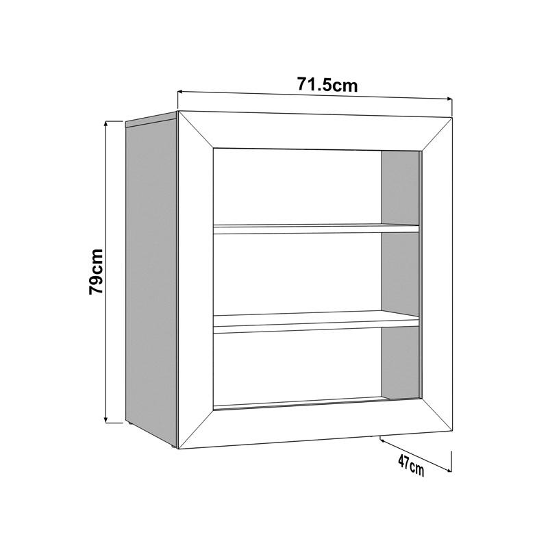ΓΡΑΦΕΙΟ EUDOX ARTISAN ΧΡΩΜΑ 72x47x79εκ - Image 7