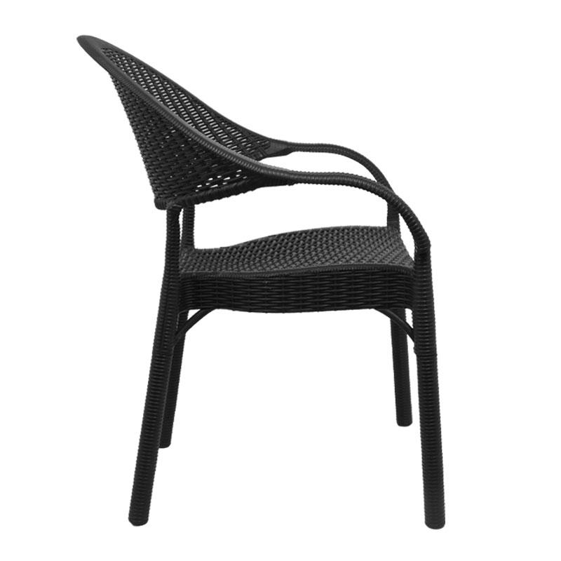 ΚΑΡΕΚΛΑ ΕΞΟΧΗΣ Hilda ΑΝΘΡΑΚΙ 60x62x85εκ - Image 3