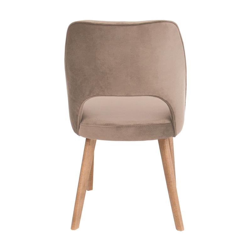 ΚΑΡΕΚΛΑ ΤΡΑΠΕΖΑΡΙΑΣ Τ-5 LUX TAUPE ΥΦΑΣΜΑ 50x50x86εκ - Image 5