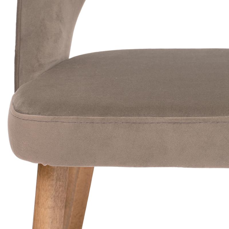 ΚΑΡΕΚΛΑ ΤΡΑΠΕΖΑΡΙΑΣ Τ-5 LUX TAUPE ΥΦΑΣΜΑ 50x50x86εκ - Image 6