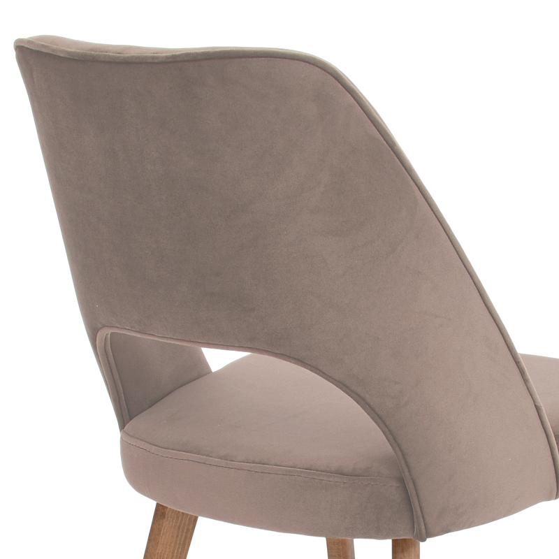 ΚΑΡΕΚΛΑ ΤΡΑΠΕΖΑΡΙΑΣ Τ-5 LUX TAUPE ΥΦΑΣΜΑ 50x50x86εκ - Image 8