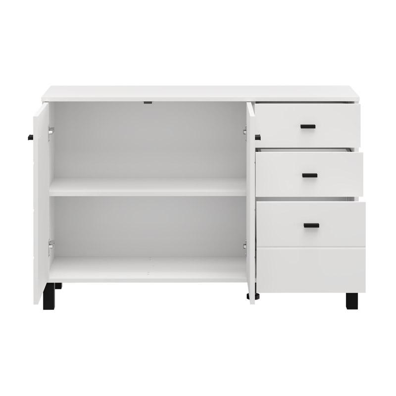 ΚΟΜΟΤΑ-ΜΠΟΥΦΕΣ ALMOND 115 3K3F2V ΛΕΥΚΟ ΧΡΩΜΑ 116x35x78εκ - Image 4