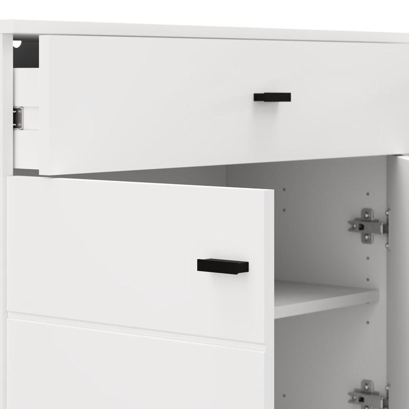 ΚΟΜΟΤΑ-ΜΠΟΥΦΕΣ ALMOND 154 4K2F4V ΛΕΥΚΟ ΧΡΩΜΑ 154x35x78εκ - Image 5