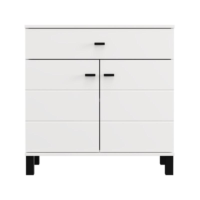 ΚΟΜΟΤΑ-ΜΠΟΥΦΕΣ ALMOND 77 2K1F2V ΛΕΥΚΟ ΧΡΩΜΑ 77x35x78εκ - Image 3