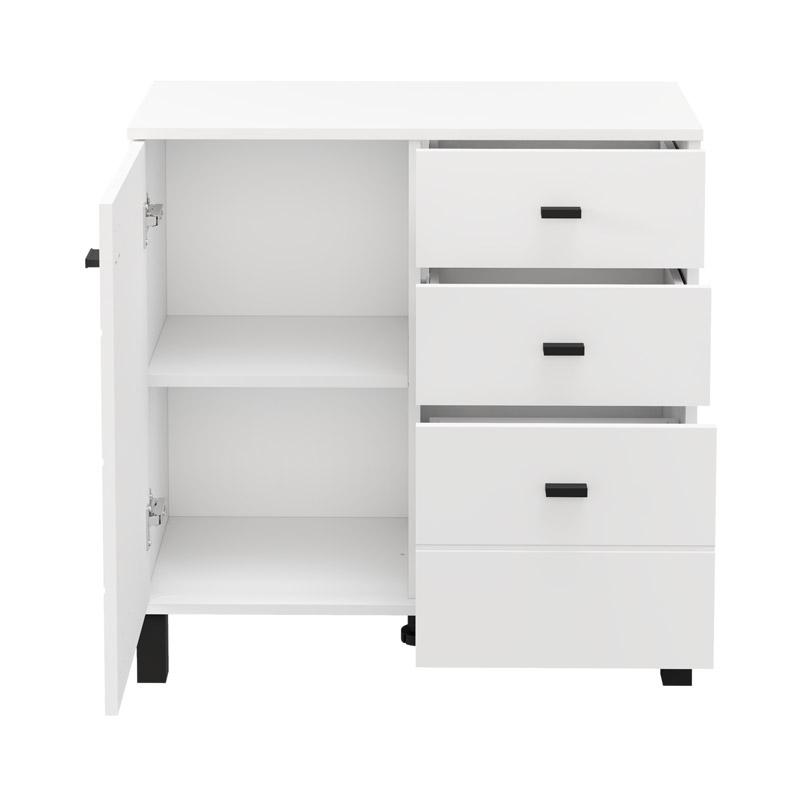ΚΟΜΟΤΑ-ΜΠΟΥΦΕΣ ALMOND 77 2K3F1V ΛΕΥΚΟ ΧΡΩΜΑ 77x35x78εκ - Image 4