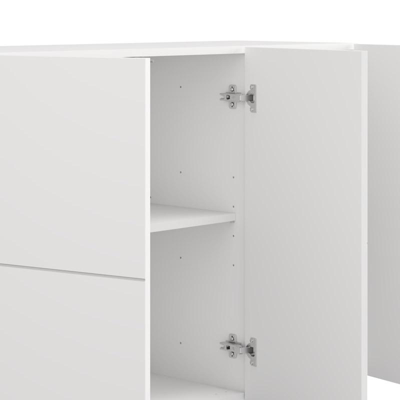 ΚΟΜΟΤΑ-ΜΠΟΥΦΕΣ ARGYLL 115 3K3V ΛΕΥΚΟ ΧΡΩΜΑ 116x40x79εκ - Image 5