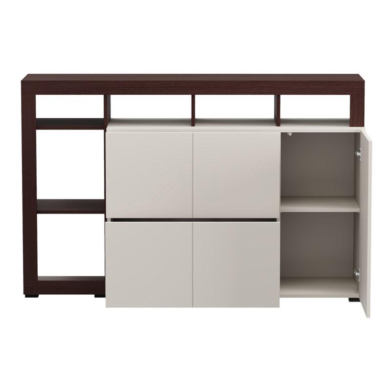 ΚΟΜΟΤΑ-ΜΠΟΥΦΕΣ ARGYLL 154 3K2F1V OP CASHMERE ΜΕ DARK TAILOR OAK ΧΡΩΜΑ 155x40x100εκ - Image 5
