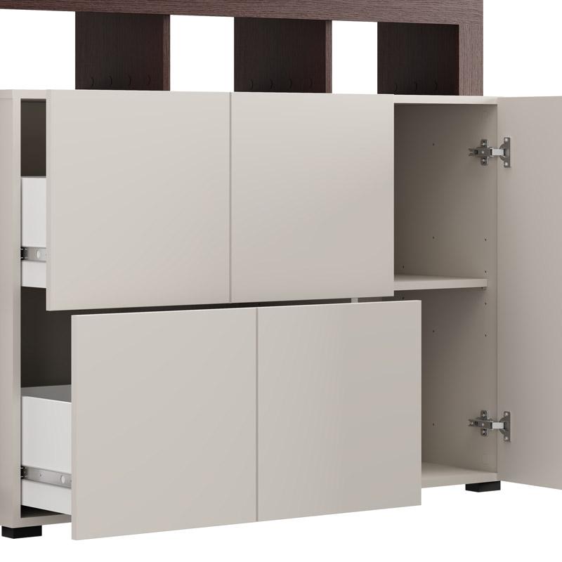ΚΟΜΟΤΑ-ΜΠΟΥΦΕΣ ARGYLL 154 3K2F1V OP CASHMERE ΜΕ DARK TAILOR OAK ΧΡΩΜΑ 155x40x100εκ - Image 7