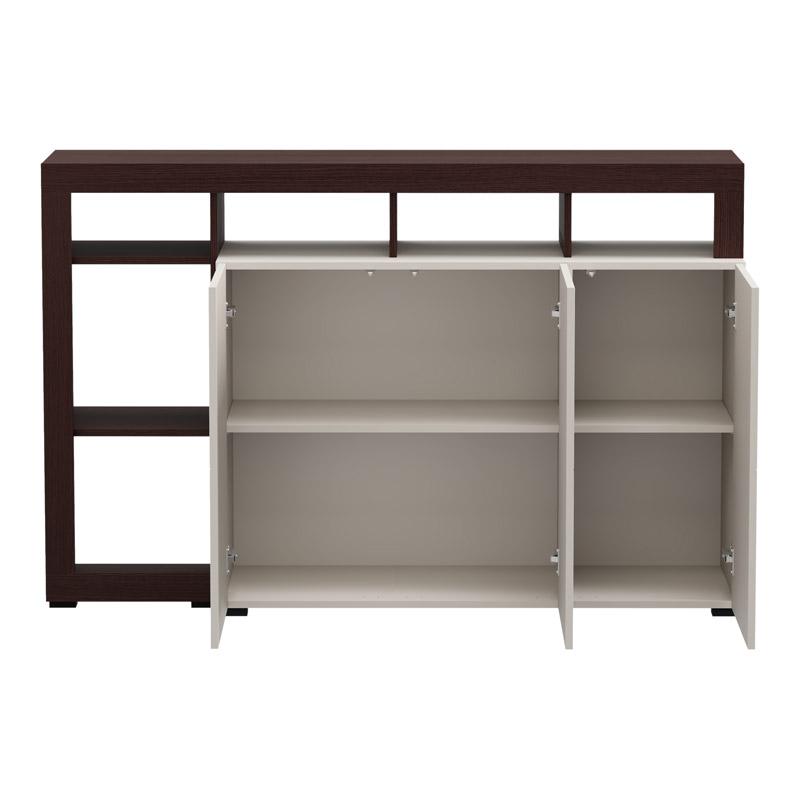 ΚΟΜΟΤΑ-ΜΠΟΥΦΕΣ ARGYLL 154 3K3V OP CASHMERE ΜΕ DARK TAILOR OAK ΧΡΩΜΑ 155x40x100εκ - Image 5