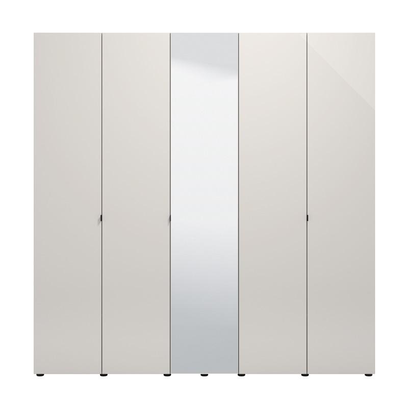 ΝΤΟΥΛΑΠΑ LUCCA 5K1O h227 CASHMERE-ΛΕΥΚΟ ΧΡΩΜΑ 224x57x227εκ - Image 3