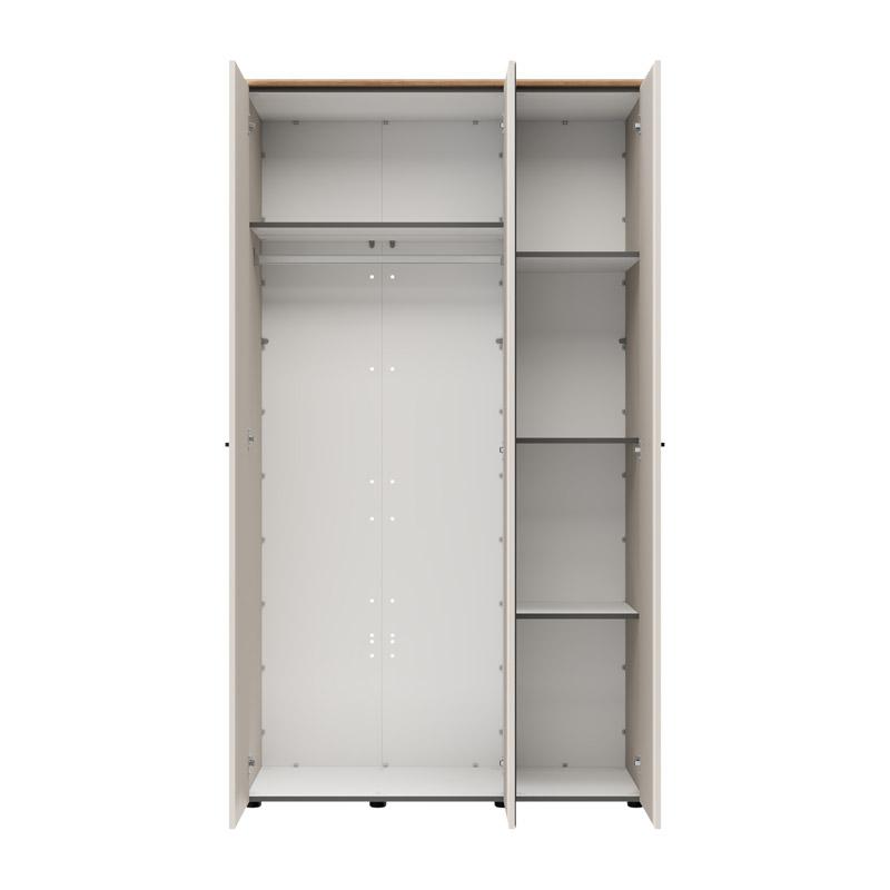 ΝΤΟΥΛΑΠΑ ΜΕ ΚΑΘΡΕΦΤΗ LAMBETH 3K1O h207 CASHMERE-ARTISAN OAK ΧΡΩΜΑ 120x54x208εκ - Image 4
