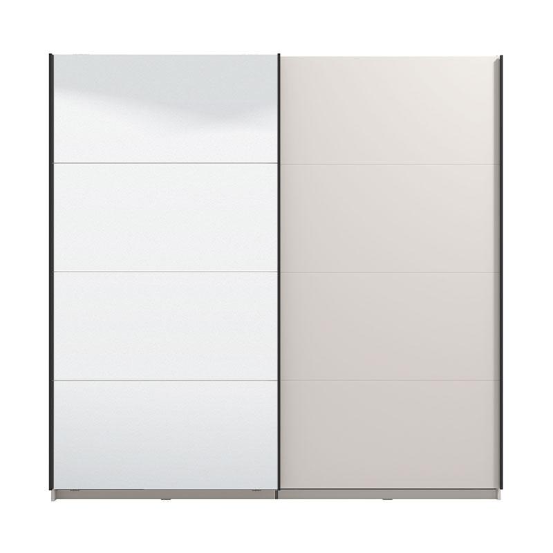 ΝΤΟΥΛΑΠΑ ΜΕ ΚΑΘΡΕΦΤΗ LUCCA 220 OG H217 CASHMERE ΧΡΩΜΑ 220x61x217εκ - Image 3