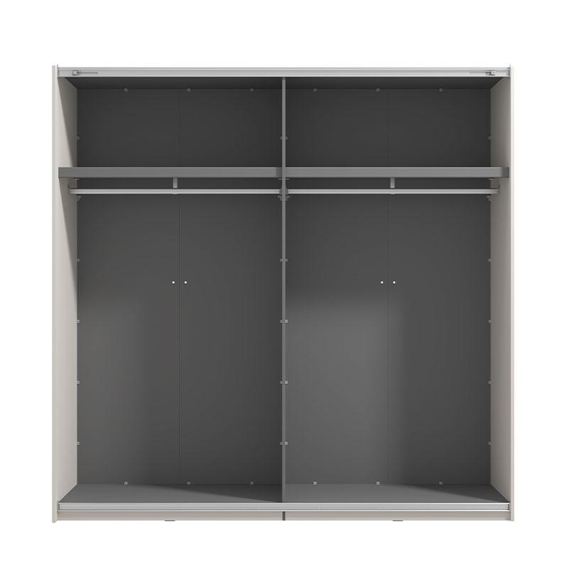 ΝΤΟΥΛΑΠΑ ΜΕ ΚΑΘΡΕΦΤΗ LUCCA 220 OG H217 CASHMERE ΧΡΩΜΑ 220x61x217εκ - Image 4