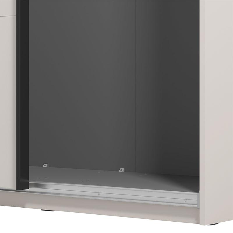 ΝΤΟΥΛΑΠΑ ΜΕ ΚΑΘΡΕΦΤΗ LUCCA 220 OG H217 CASHMERE ΧΡΩΜΑ 220x61x217εκ - Image 6