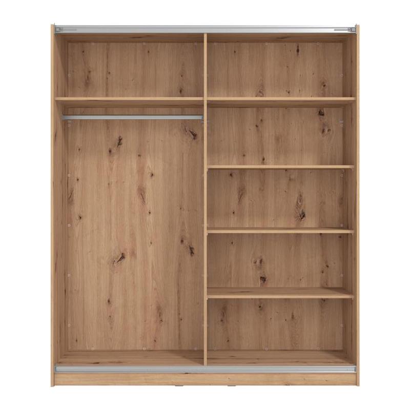 ΝΤΟΥΛΑΠΑ SARDINIA 180 OG ARTISAN OAK / ΜΑΥΡΟ 179x62.5x210εκ - Image 4