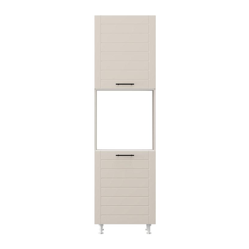 ΝΤΟΥΛΑΠΙ ΚΟΥΖΙΝΑΣ DRINA BD60 UR ΛΕΥΚΟ-SAND HIGH GLOSS ΧΡΩΜΑ 60x58x214εκ - Image 3
