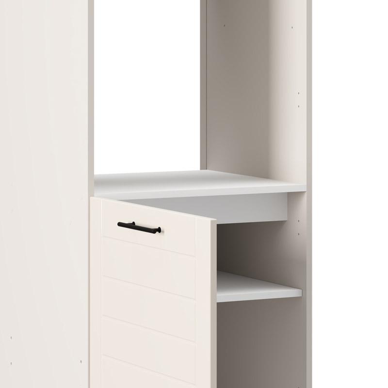 ΝΤΟΥΛΑΠΙ ΚΟΥΖΙΝΑΣ DRINA BD60 UR ΛΕΥΚΟ-SAND HIGH GLOSS ΧΡΩΜΑ 60x58x214εκ - Image 9