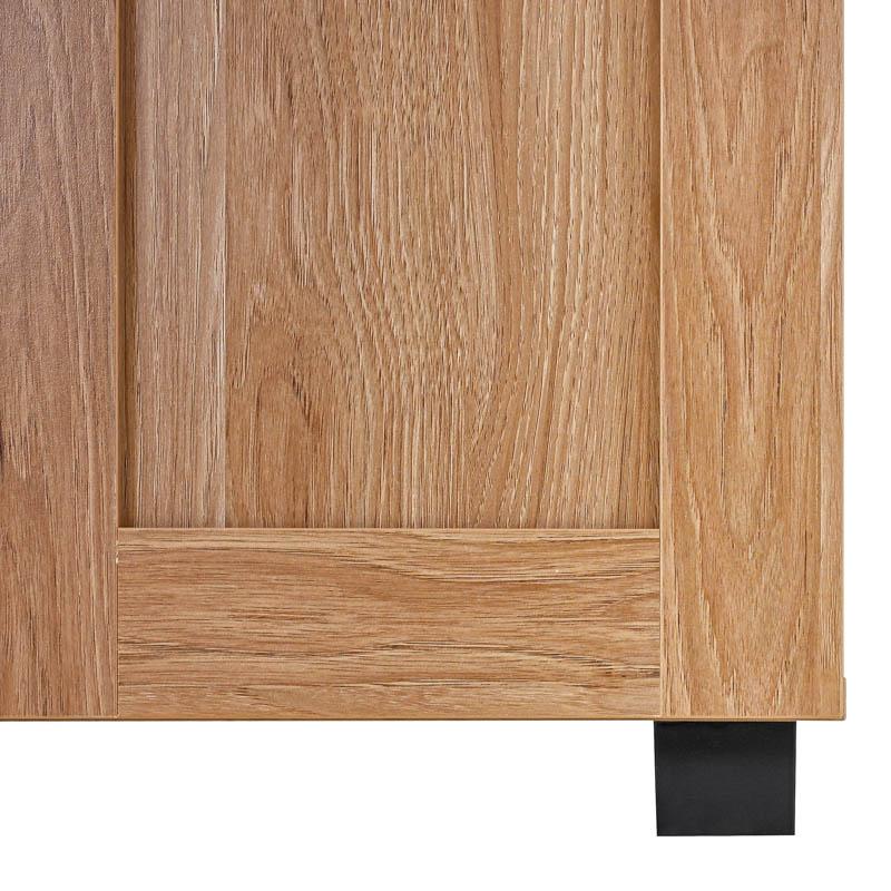 ΠΑΠΟΥΤΣΟΘΗΚΗ "Cubo" ΜΕ 4 ΡΑΦΙΑ ΧΡΩΜΑ ARTISAN OAK 60x33x84εκ - Image 6