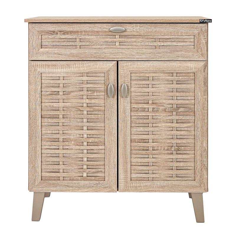 ΠΑΠΟΥΤΣΟΘΗΚΗ FP-02C SONOMA ΜΕ 4 ΡΑΦΙΑ ΚΑΙ 1 ΣΥΡΤΑΡΙ 77,8x36,8x89,3εκ - Image 2