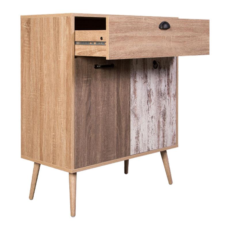 ΠΑΠΟΥΤΣΟΘΗΚΗ "Lounge" SONOMA OAK 78x37x92εκ - Image 2