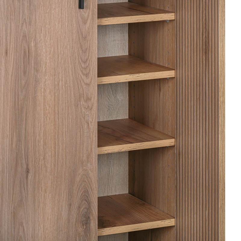 ΠΑΠΟΥΤΣΟΘΗΚΗ Valenor NATURAL CANELLA OAK ΧΡΩΜΑ 69x34x120εκ - Image 5